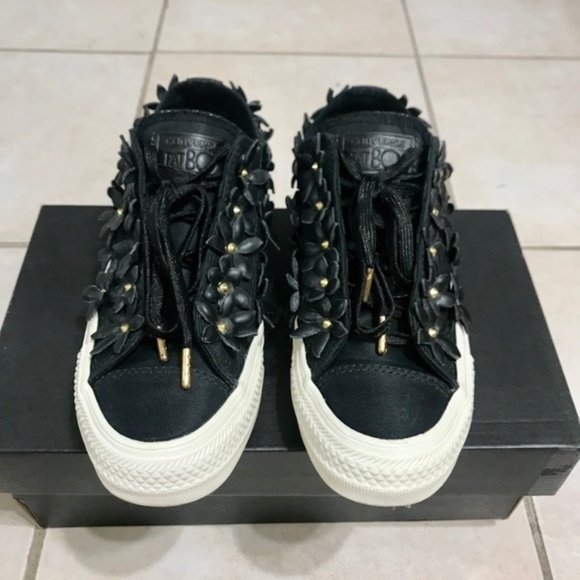 Converse Chuck Taylor X PatBo Leather Sneakers - Picture 6 of 8